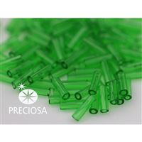 Tyinky Preciosa Bugles 6 mm 10g Zelená (50100) BUG6 5