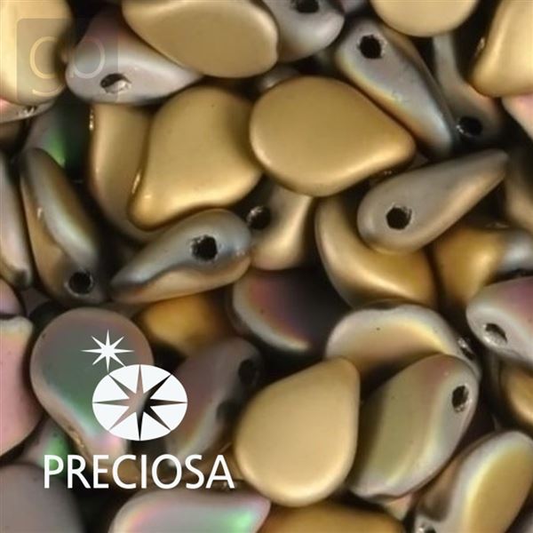 Preciosa PIP korlky 5 x 7 mm 25 ks Iris 00030-98849