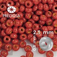 Preciosa rokajl 10/0 2,3 mm 50 g Oranová