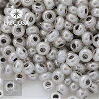 Preciosa rokajl 10/0 2,3 mm 50 g Sivá 37342