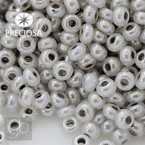 Preciosa rokajl 10/0 2,3 mm 50 g Siv 37342