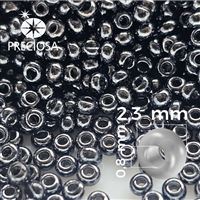 Preciosa rokajl 10/0 2,3 mm 50 g Sivá 49055