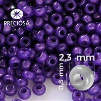 Preciosa rokajl 10/0 2,3 mm 50 g Fialová 16A29