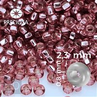 Preciosa rokajl 10/0 2,3 mm 20 g ervená 08298