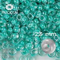 Preciosa rokajl 10/0 2,3 mm 20 g Zelená 38658