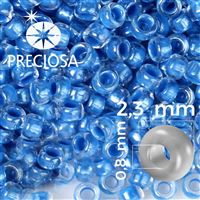 Preciosa rokajl 10/0 2,3 mm 20 g Modrá 38638