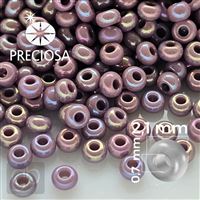 Preciosa rokajl 11/0 2,1 mm 20 g Fialová 24020