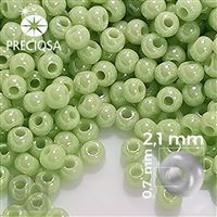 Preciosa rokajl 11/0 2,1 mm 50 g Zelená 54250