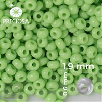 Preciosa rokajl 12/0 1,9 mm 50 g Zelená 53410