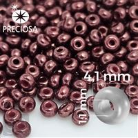 Preciosa rokajl 6/0 4,1 mm 20 g Hnedá 93192