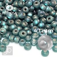 Preciosa rokajl 6/0 4,1 mm 20 g Tyrkysová 57719