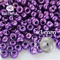 Preciosa rokajl 6/0 4,1 mm 20 g Fialová 18328