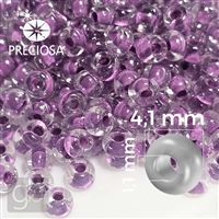 Preciosa rokajl 6/0 4,1 mm 20 g Ruová 38628 20 g