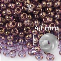 Preciosa rokajl 6/0 4,1 mm 20 g Fialová 58142