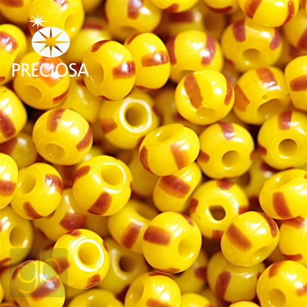 Preciosa STRIPED 8/0 2,9 mm 50 g erven lt 83170