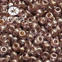 Preciosa rokajl 9/0 2,6 mm 20 g Hnedá 58141