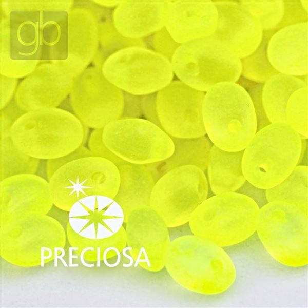 Preciosa SOLO korlky 2,5 x 5 mm lt NEON MATT 00030-38786 10 g