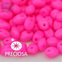 Preciosa SOLO korálky 2,5 x 5 mm Ruová NEON 03000-36777 10 g