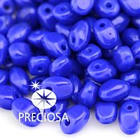 Preciosa SOLO korálky 2,5 x 5 mm Modrá 33050 10 g