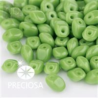 Preciosa SOLO korálky  2,5 x 5 mm Zelená 53330 10 g